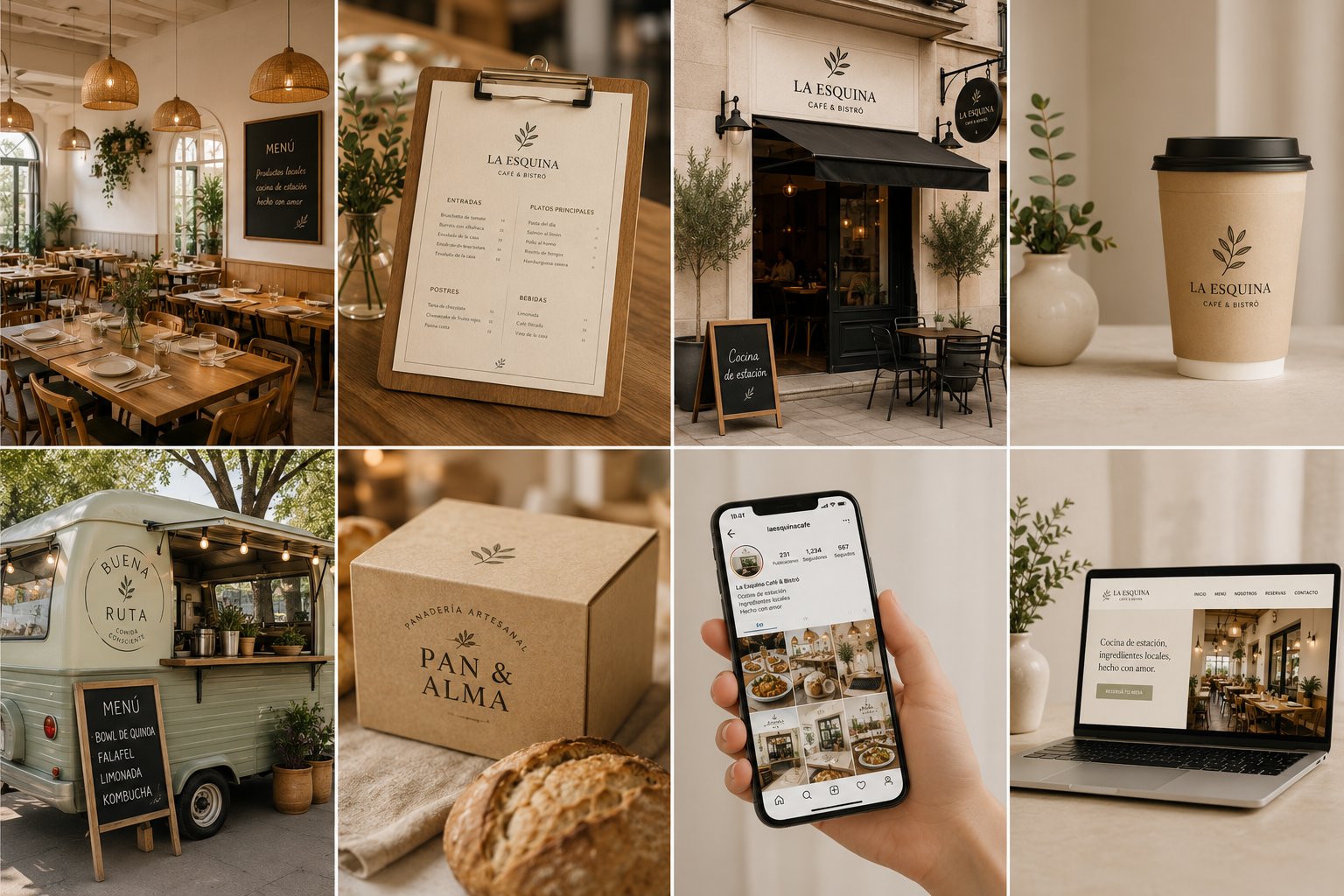 Inspiración para restaurantes, cafés y panaderías