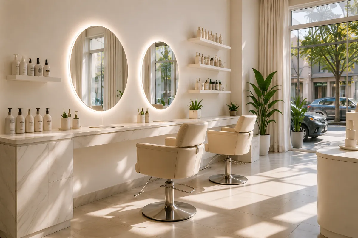 Salón de belleza moderno